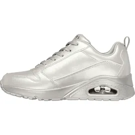 SKECHERS Uno Galactic Gal Off White Duraleather / Jersey 38