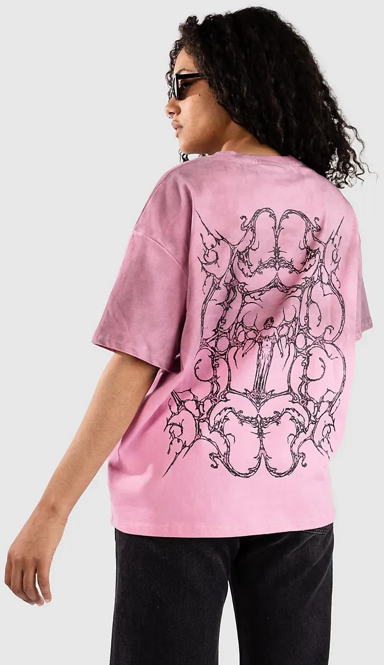 Vitriol Rae T-Shirt pink dyed Gr. XS