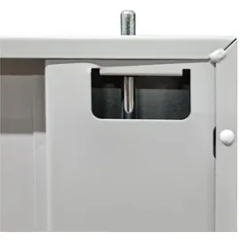INOFEC Aktenschrank 195 x 92 x 42 cm grau