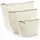 Westford Mill Canvas Accessory Bag, L (23 x 23 x 11 cm), natural - 23 cm