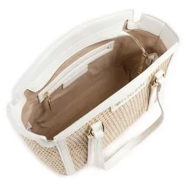 Valentino Demetra Umhängetasche Synthetik Beige/White
