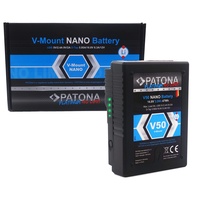 PATONA Platinum Nano V50 V-Mount Akku (47Wh) mit D-Tap