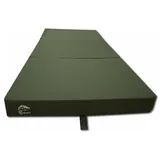 Viking Choice - Gästematratze - Campingmatratze - Feldmatratze - Faltbar - 80 X 200 X 10 - Dunkelgrün