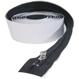 Scorprotect® Selbstklebende Reißverschlüsse schwarz 2er Set - Schwarz