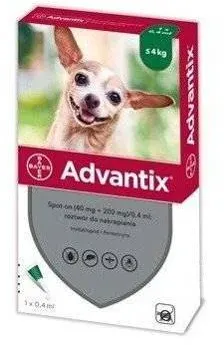 ADVANTIX Spot-on 0.4ml bis zu 4kg