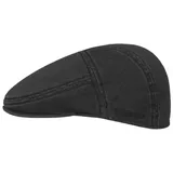 Stetson Flat Cap (1-St) Schiebermütze mit Schirm schwarz S (54-55 cm)
