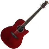 Ovation Celebrity Traditional CS24 Mid Cutaway Ruby Red