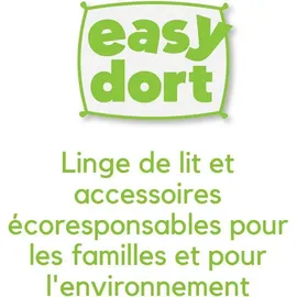 Easy dort Spannbettlaken, 90 x 140 cm, für Kinderbett, mitwachsend, Juniorbett, 90 x 140 cm, dehnbar, Bambus, hypoallergen, Weiß, gesunder Schlaf, Marke Easy dor, Qual...