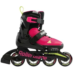Rollerblade Inline Skates Microblade (Rollen: 72mm/80A, Kugellager: SG3) pink/hellgrün Kinder