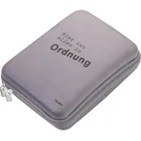 Troika Organizer Etui grau/schwarz