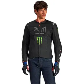 Alpinestars FQ20 T-SPS Air V2 Monster Motorrad Textiljacke Schwarz/Weiß XL