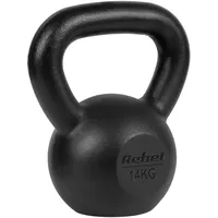 Rebel electro Kettlebell Gusseisen 14 kg schwarz