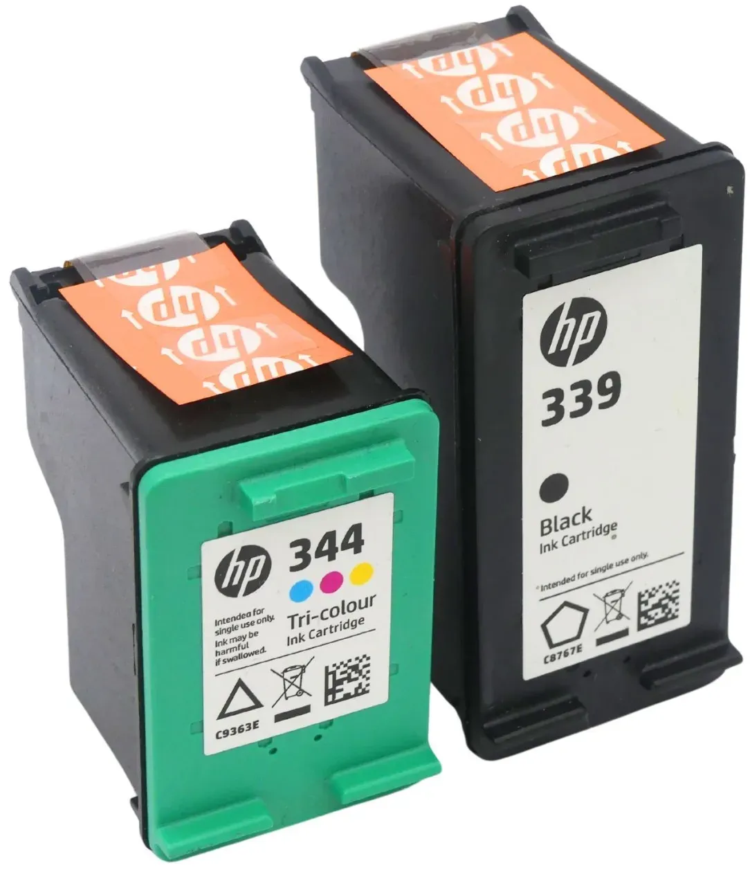 Original HP Tintendruckkopfpatrone Set 344 339 schwarz color für Deskjet 5700...