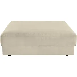 PLACES OF STYLE »Bloomfield Mega Hocker in 2 Größen« passende Erweiterung zur Serie "Bloomfield", als Mittelelement passend beige