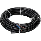 Kopp 152210845 Schlauchleitung H03VV-F 2 x 0.75 mm2, 10 m, Schwarz