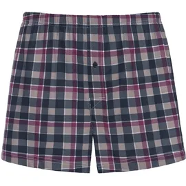 wäschepur Boxershorts kariert blau 14 3er Pack
