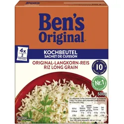 Ben"s Original Langkorn-Reis Kochbeutel 500G'