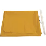 Mendler Schirmhülle HWC für Ampelschirm bis 4,3 m Polyester, PVC Gelb