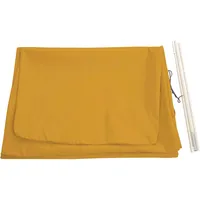 Mendler Schirmhülle HWC für Ampelschirm bis 4,3 m Polyester, PVC Gelb