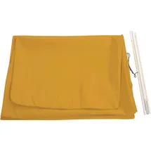 Mendler Schirmhülle HWC für Ampelschirm bis 4,3 m Polyester, PVC Gelb
