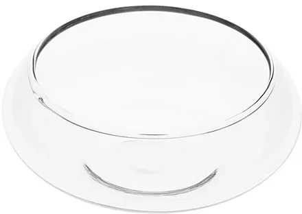Glasschale, rund, 6 cm, 15 cm Ø