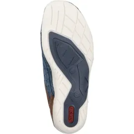 Rieker Herren Slipper Blau 43