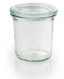 Preisvergleich Produktbild WECK Einmachgläser transparent 0,14 l, 6 St.