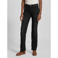 MAC Dream Boot Authentic Jeans in schwarzer Waschung-D32 /