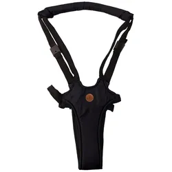 Cangaroo Babylaufgurt Happy feet, Lauflernhilfe, Laufleine, Gurt verstellbar schwarz