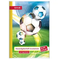 ROTH Grundschul-Hausaufgabenhefte Klipp & Klar Fußball