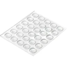 Hettich Anschlagdämpfer Ø 2,5 mm Transparent Selbstklebend