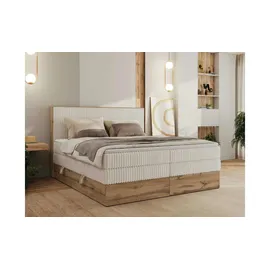 MKS Meble Wood Classic King 140 x 200 cm H3 Beige