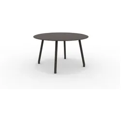 Wetterfester Outdoortisch Verdea - rund Ø 130 cm bronze