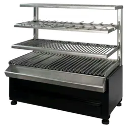 Holzkohlegrill 2 grillroste von 76x26 - 785x410x780 mm - 52990053 Eurast