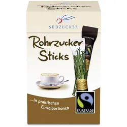 Südzucker Fairtrade Rohrzucker Sticks 250G