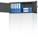 Jan Nowak C01L Aktenschrank 38 x 90 x 40 cm Anthrazit