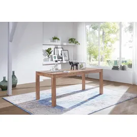 FineBuy Esszimmertisch 120 x 76 x 60 cm braun