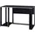 Hti-Living Gamer Schreibtisch Schwarz/Silber