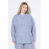 Studio Untold Hemdbluse blau 50/52