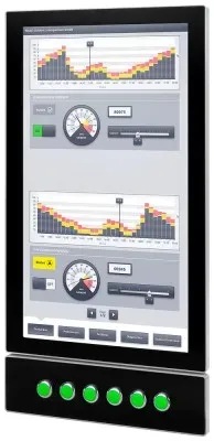 Siemens 6AV7863-7MA17-2AA0 SIMATIC IPC IFP2400 V2 PRO 24 Multitouch, extended, hochkant, Tragarm, Erweiterungselemente 6AV78637MA172AA0