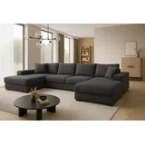 mebloland Ecksofa VIENA 328x182 cm mit Schlaffunktion, Bonellfederkern und Bettkasten, - Pfeffer5