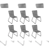 Sam ISRA Gartenstuhl 58 x 58 x 88 cm grau 6 St.