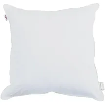 vidaXL KopfKissen 80 x 80 cm Weiß