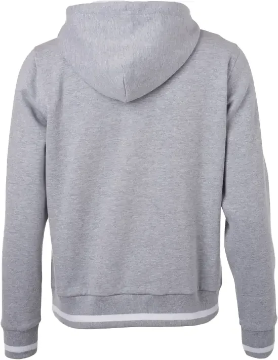 Der L-BOXX Hoodie in Grau-Weiß (Herren / Größe L) - Sportlich und Bequem
