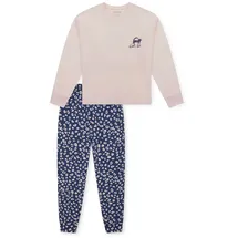 SCHIESSER Pyjama Nightwear Schlafanzug Braun 140