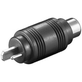 goobay Cinch-Adapter zu Lautsprecher-Stecker - Lautsprecherstecker > Cinch-Kupplung