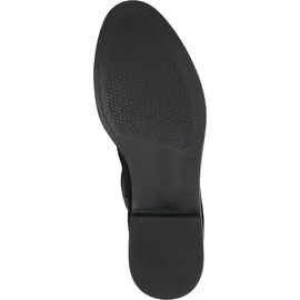 CAPRICE Damen Overknee Stiefel Kleiner Absatz Vegan, Schwarz (Black Stretch), 41 EU - Gr.: