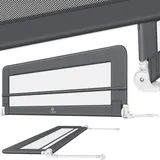 Kesser Bettschutzgitter 180 cm dunkelgrau