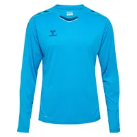 Hummel Core Xk Poly Jersey L/S Blouse, Blue Danube