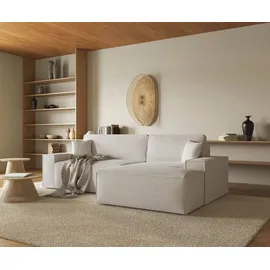 Selsey Sofa Ecksofa Eckcouch Schlafsofa Couch Mit Schlaffunktion Pflegeleicht Polyurethanschaum L Form Rechts Chenille Hellbeige Farese